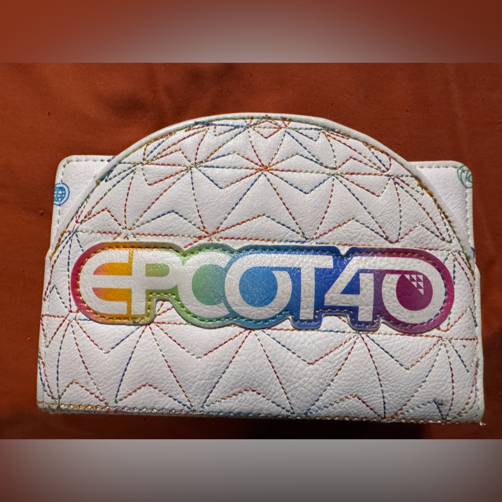 Loungefly Disney Parks Epcot 40 Wallet